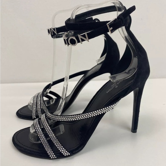 Limited edition Louis Vuitton crystal sandals - Picture 6 of 12